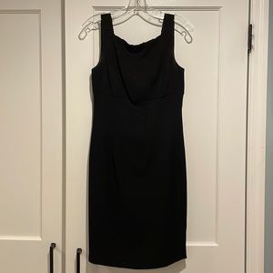 Nanette Lepore black shimmer cocktail dress